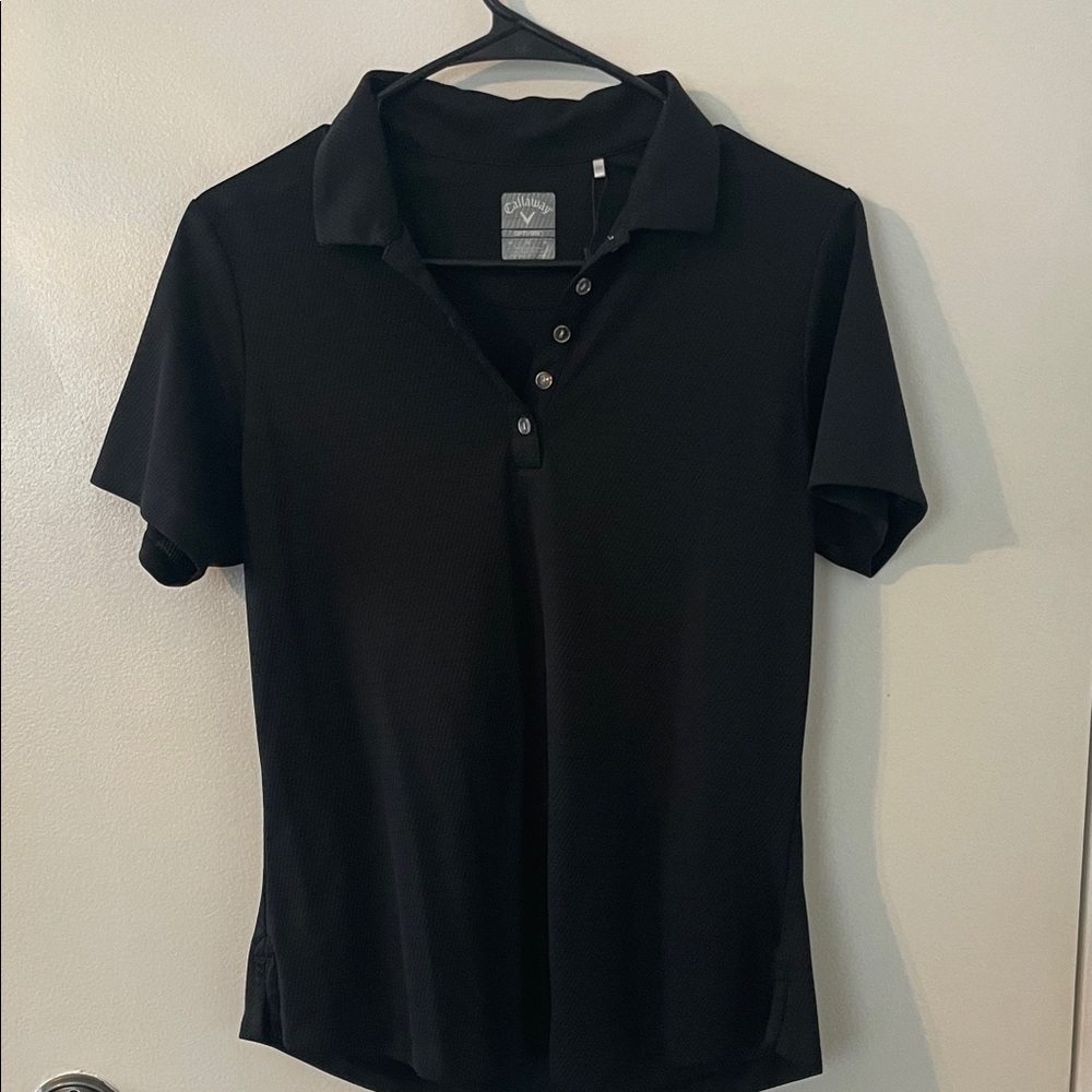 Callaway Black Button Down Shirt